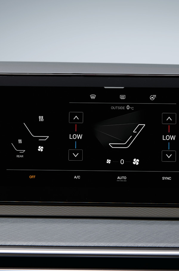 Système de climatisation automatique double zone avant