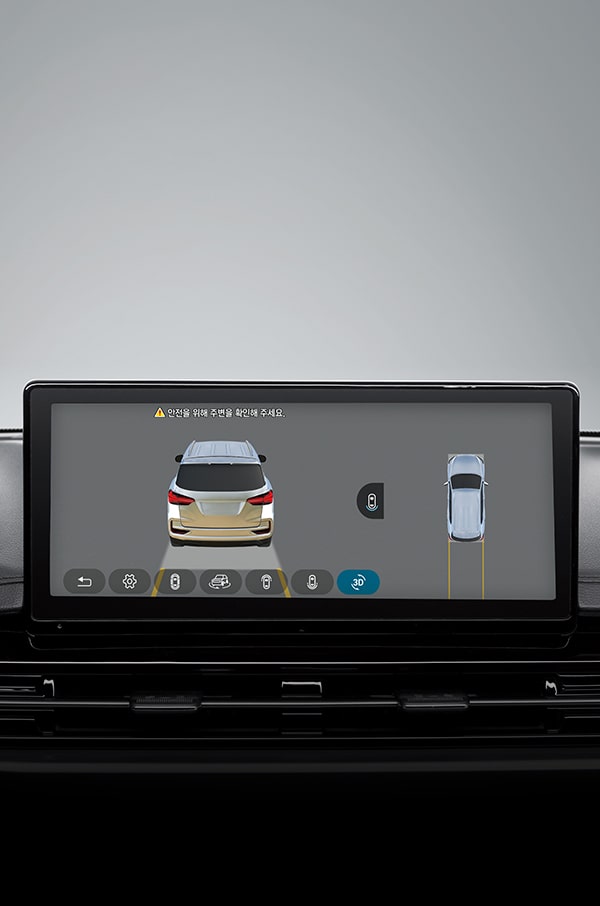 3D 360° around view monitoring system