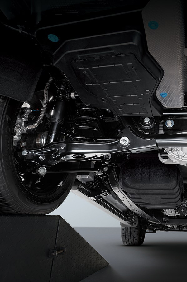 Multi-link rear suspension