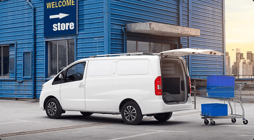 JAC M3EV Cargo Space